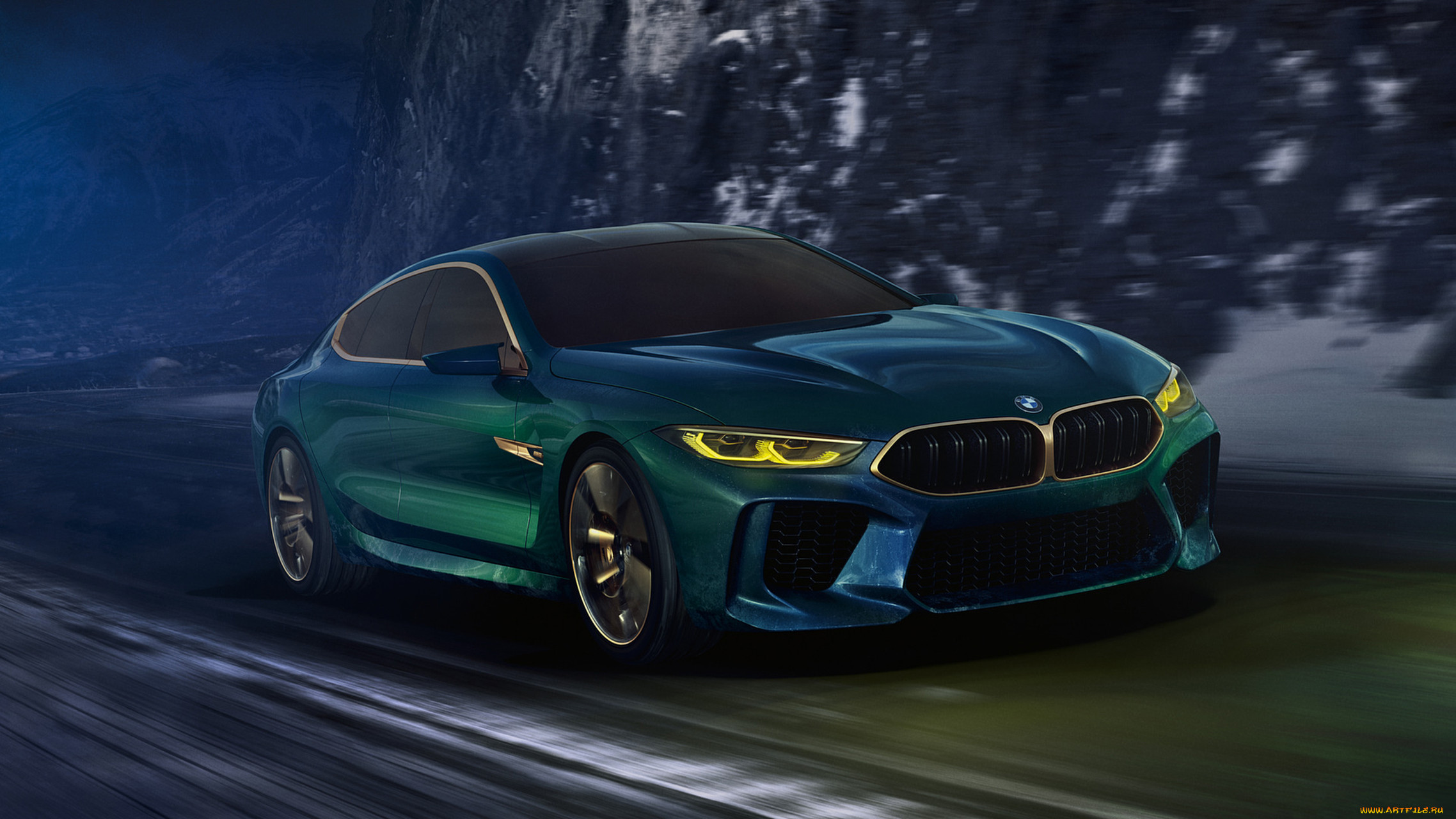 bmw m8 gran coupe concept 2018, , bmw, 2018, concept, m8, gran, coupe